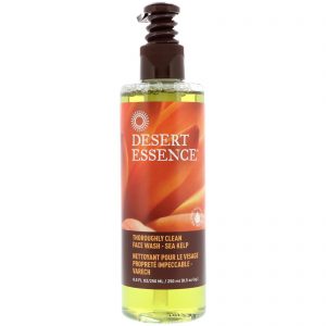 Comprar Desert Essence, Sabonete Facial Limpeza Profunda, Alga Marinha, 8,5 fl oz (250 ml)
