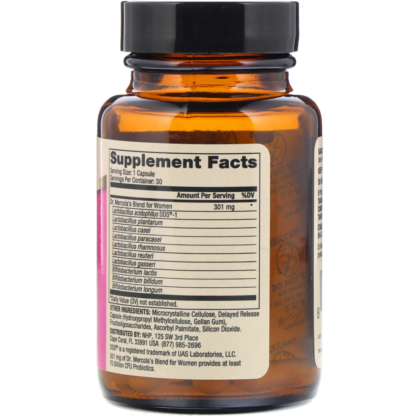 Comprar Dr. Mercola, Probióticos Completos Para Mulheres, 70 bilhões de UFC, 30 cápsulas - Imagem 2