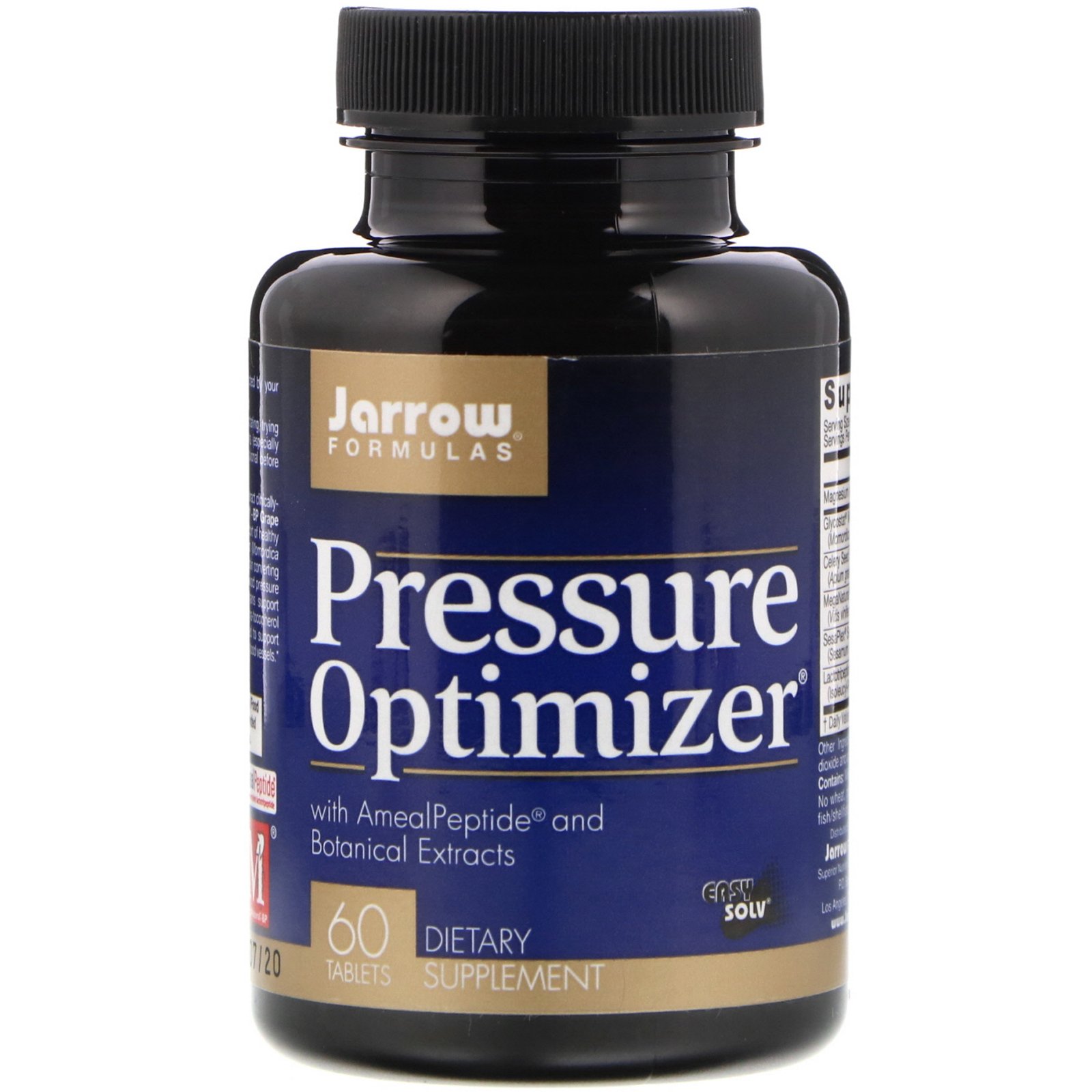 Comprar Jarrow Formulas, Pressure Optimizer, 60 Comprimidos