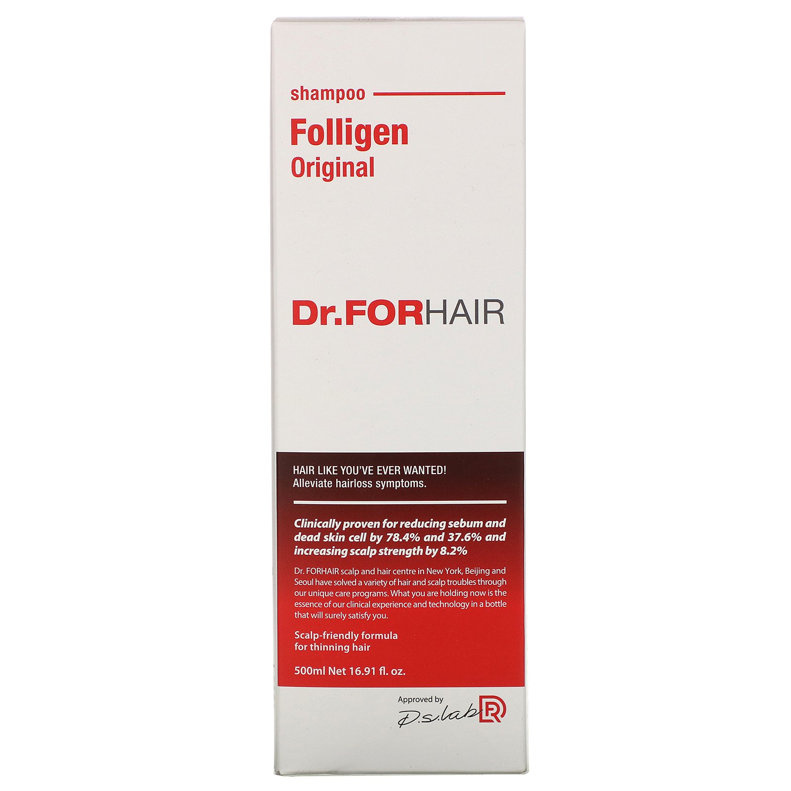 Comprar Dr.ForHair, Folligen Shampoo, 16.91 fl oz (500 ml) - Imagem 2