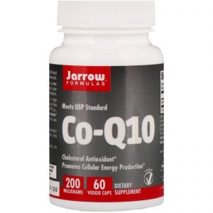 Comprar Jarrow Formulas, Co-Q10, 200 mg, 60 Cápsulas Vegetais