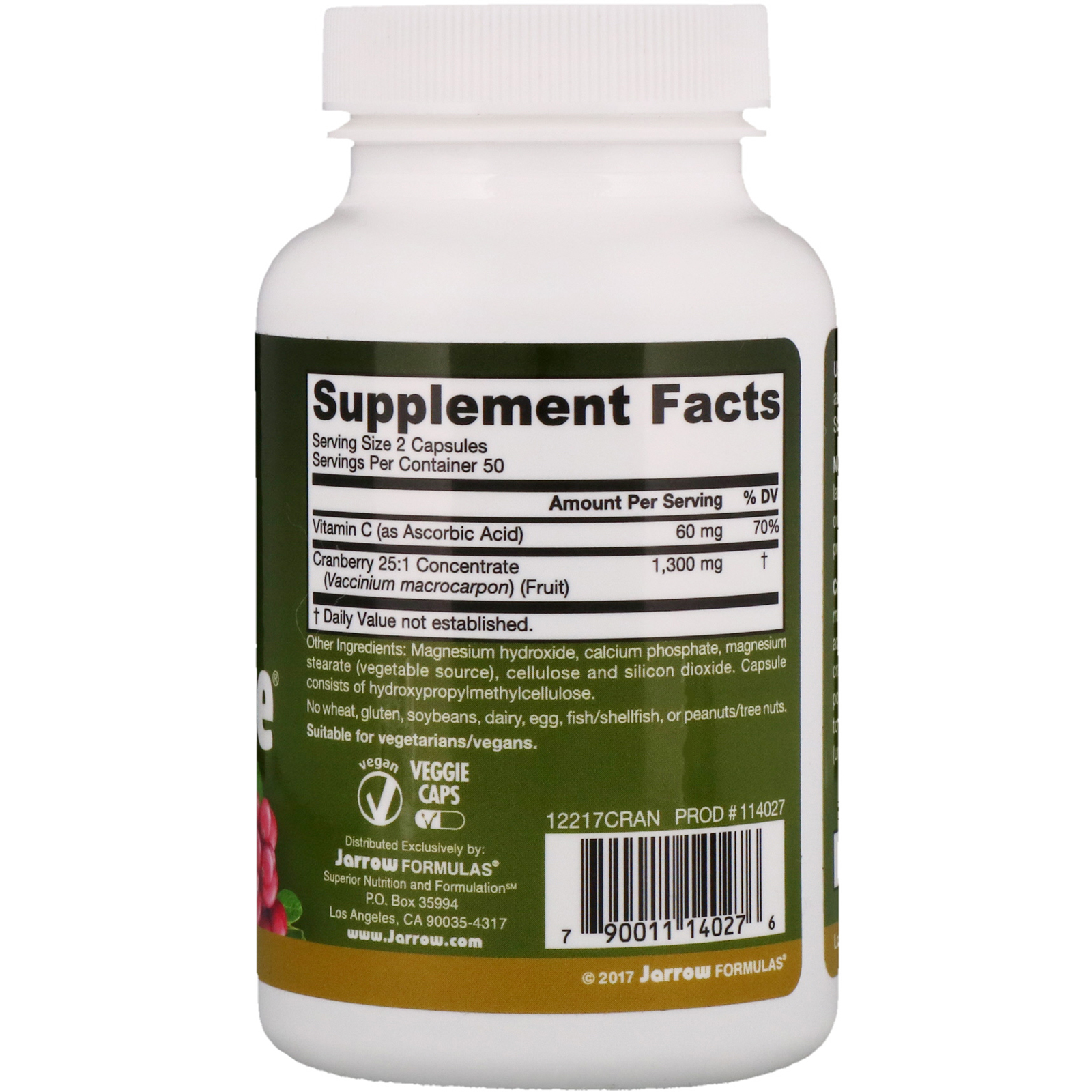 Comprar Jarrow Formulas, Cran Clearance, 100 cápsulas - Imagem 2