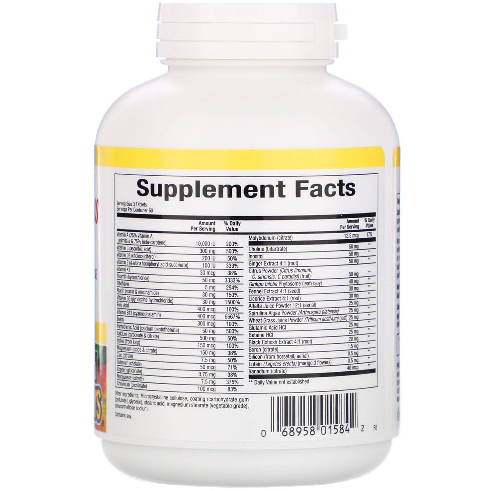 Comprar Natural Factors, Women's Plus MultiStart, 180 tabletes - Imagem 2