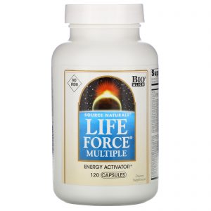 Comprar Source Naturals, Life Force Multiple, Sem Ferro, 120 Cápsulas