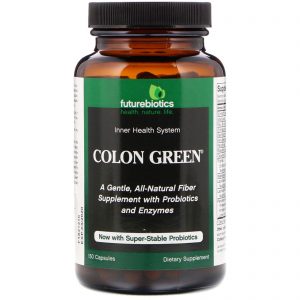 Comprar FutureBiotics, Colon Green, 150 cápsulas
