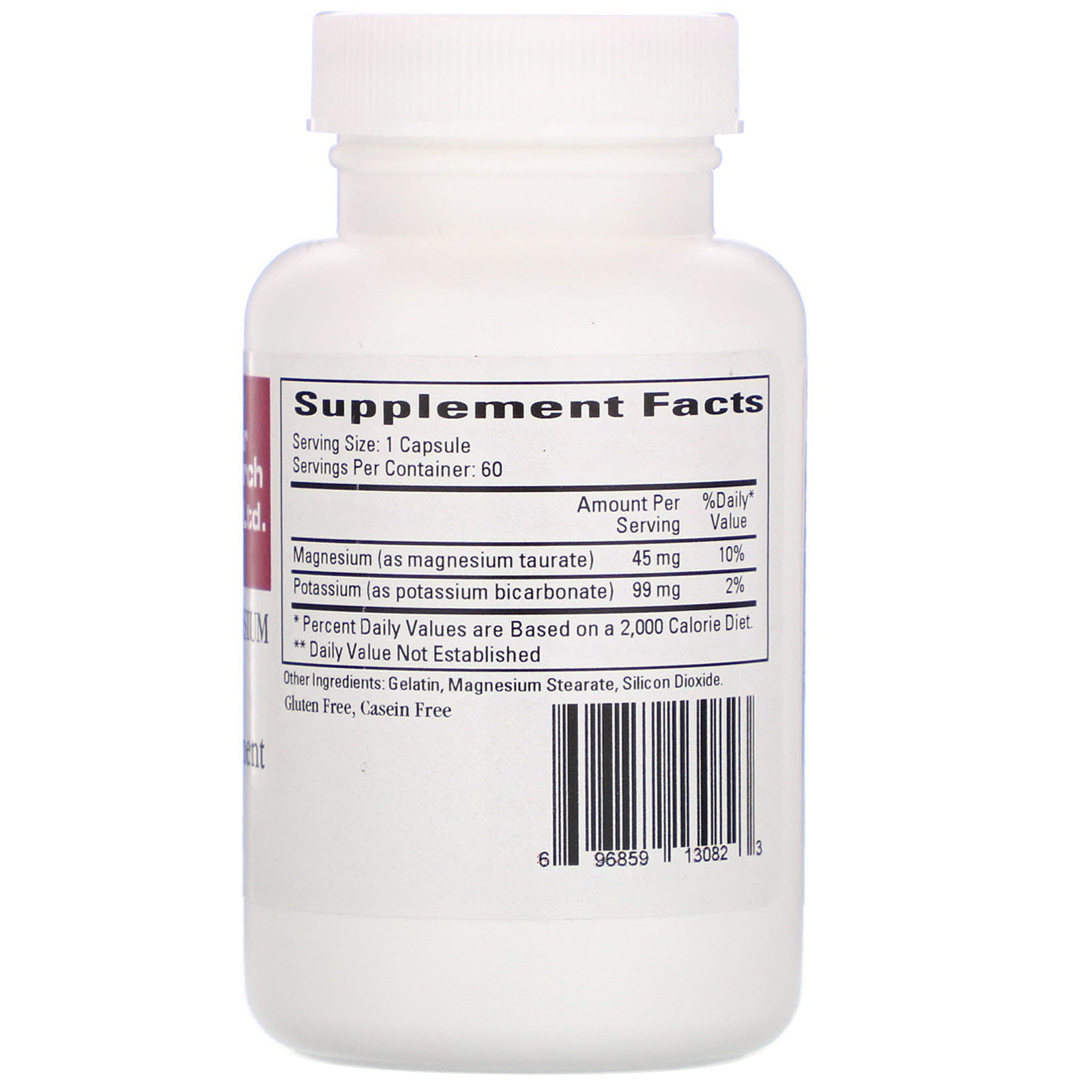 Comprar Cardiovascular Research, Potassium-Magnesium Taurate, 60 Capsules - Imagem 2