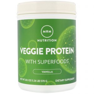 Comprar MRM, Nutrition, Veggie Protein with Superfoods, Vanilla, 20.1 oz (570 g)