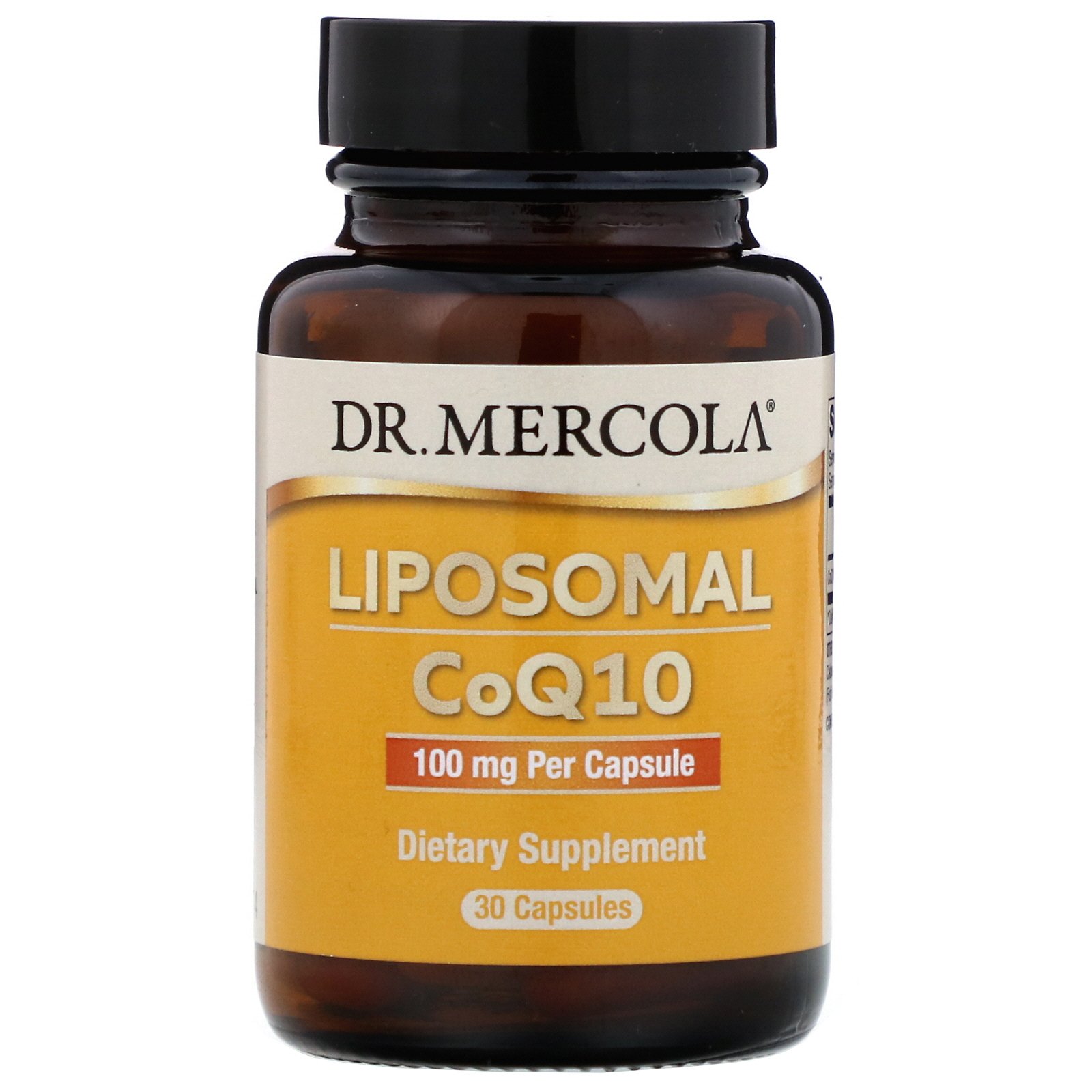 Comprar Dr. Mercola, Liposomal CoQ10, 100 mg, 30 Capsules
