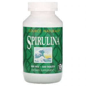 Comprar Source Naturals, Espirulina, 500 mg, 500 tabletes