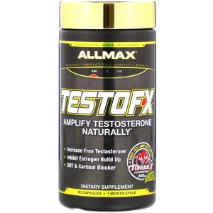 Comprar ALLMAX Nutrition, TestoFX, 90 Cápsulas