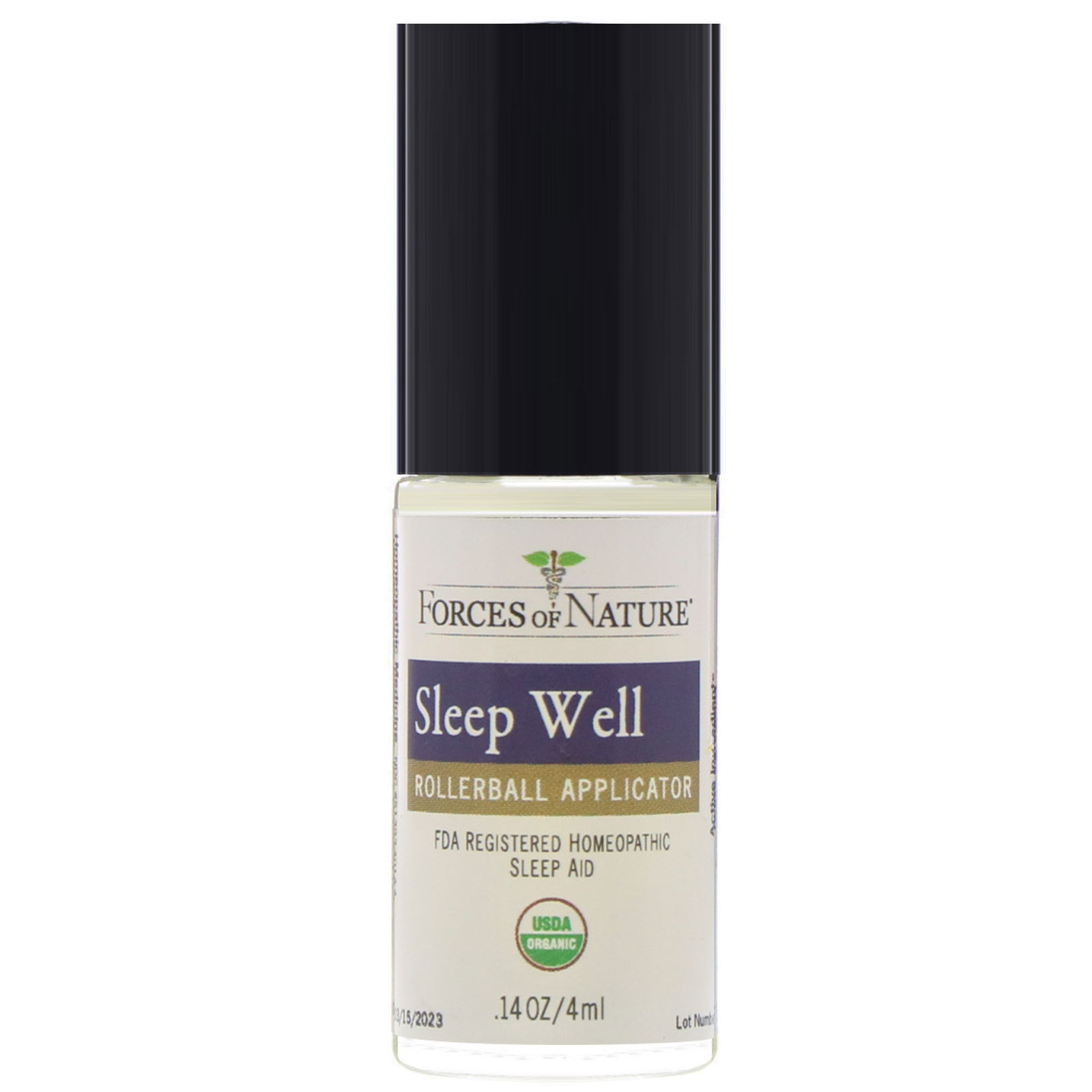 Comprar Forces of Nature, Sleep Well Controle de Insônia, Roll-on, 4 ml (0,14 oz) - Imagem 3