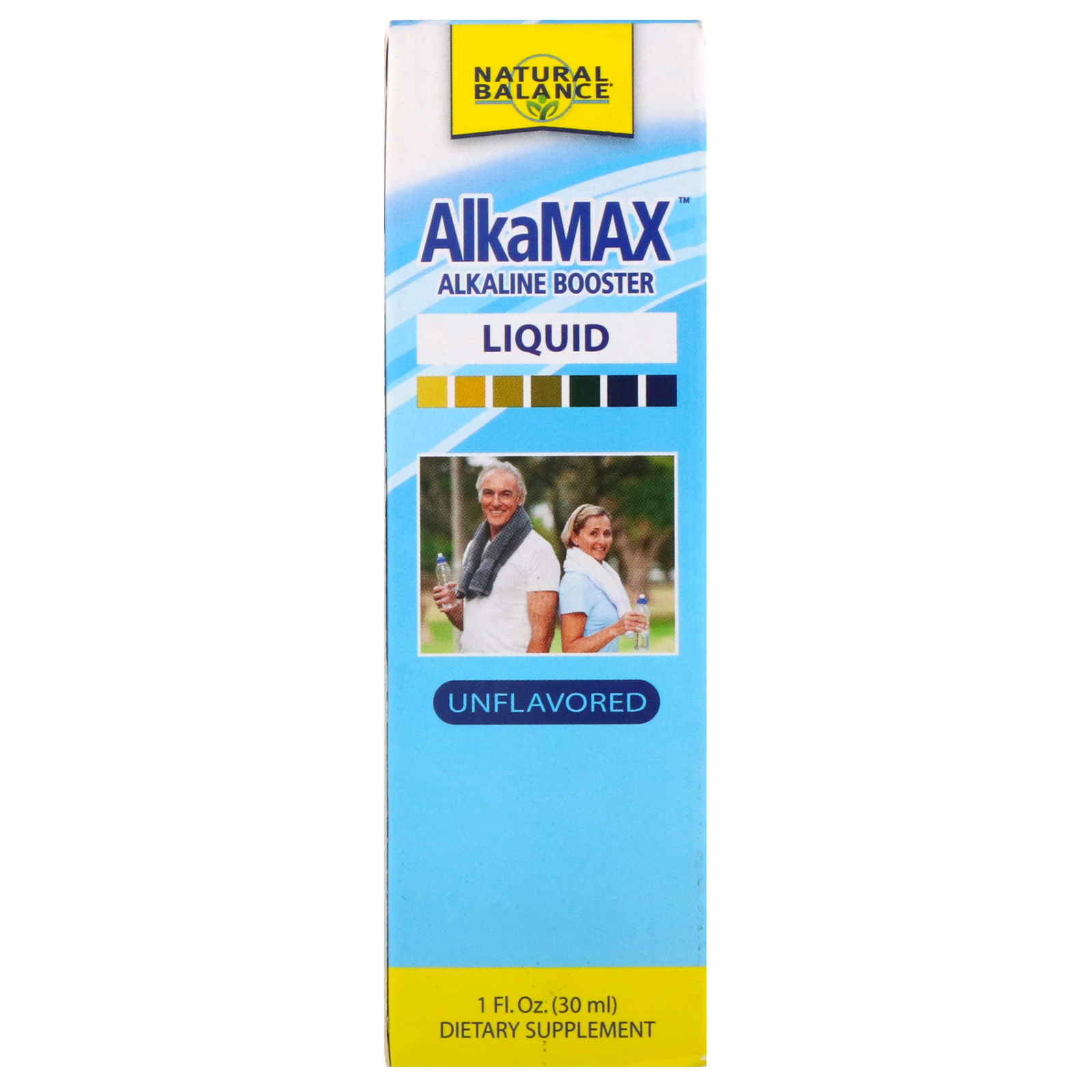 Comprar Natural Balance, AlkaMax, Líquido Alcalino Estimulante, Sem Sabor, 1 fl oz (30 ml)