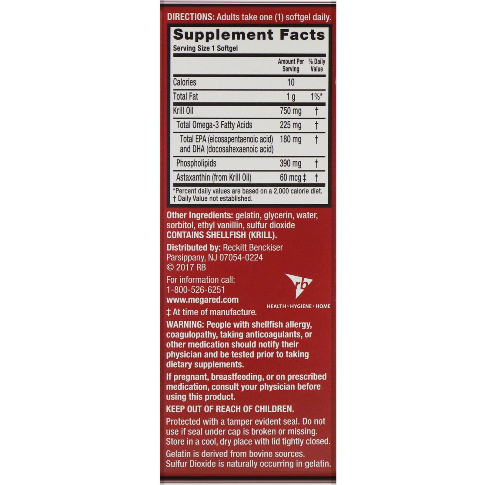 Comprar Schiff, MegaRed, Superior Omega-3 Krill Oil, 750 mg, 40 Softgels - Imagem 2
