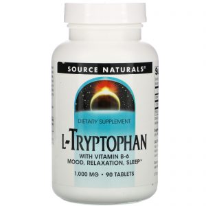 Comprar Source Naturals, L-Triptofano, 1.000 mg, 90 Comprimidos