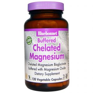 Comprar Bluebonnet Nutrition, Buffered Chelated Magnesium, 120 Vegetable Capsules