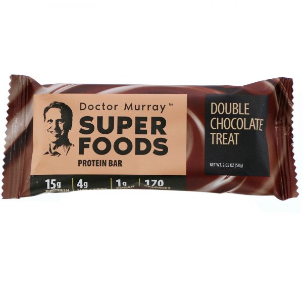 Comprar Dr. Murray's, Superfoods Protein Bars, Whey Protein Combo Pack, 12 Bars, 2.05 oz (58 g) Each - Imagem 5