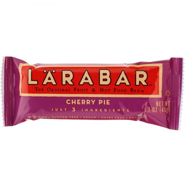 Comprar Larabar, The Original Fruit & Nut Food Bar, Cherry Pie, 16 Bars, 1.7 oz (48 g) Each - Imagem 4