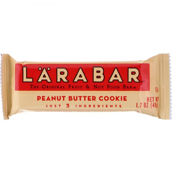 Comprar Larabar, The Original Fruit & Nut Food Bar, Peanut Butter Cookie, 16 Bars, 1.7 oz (48 g) Each - Imagem 4