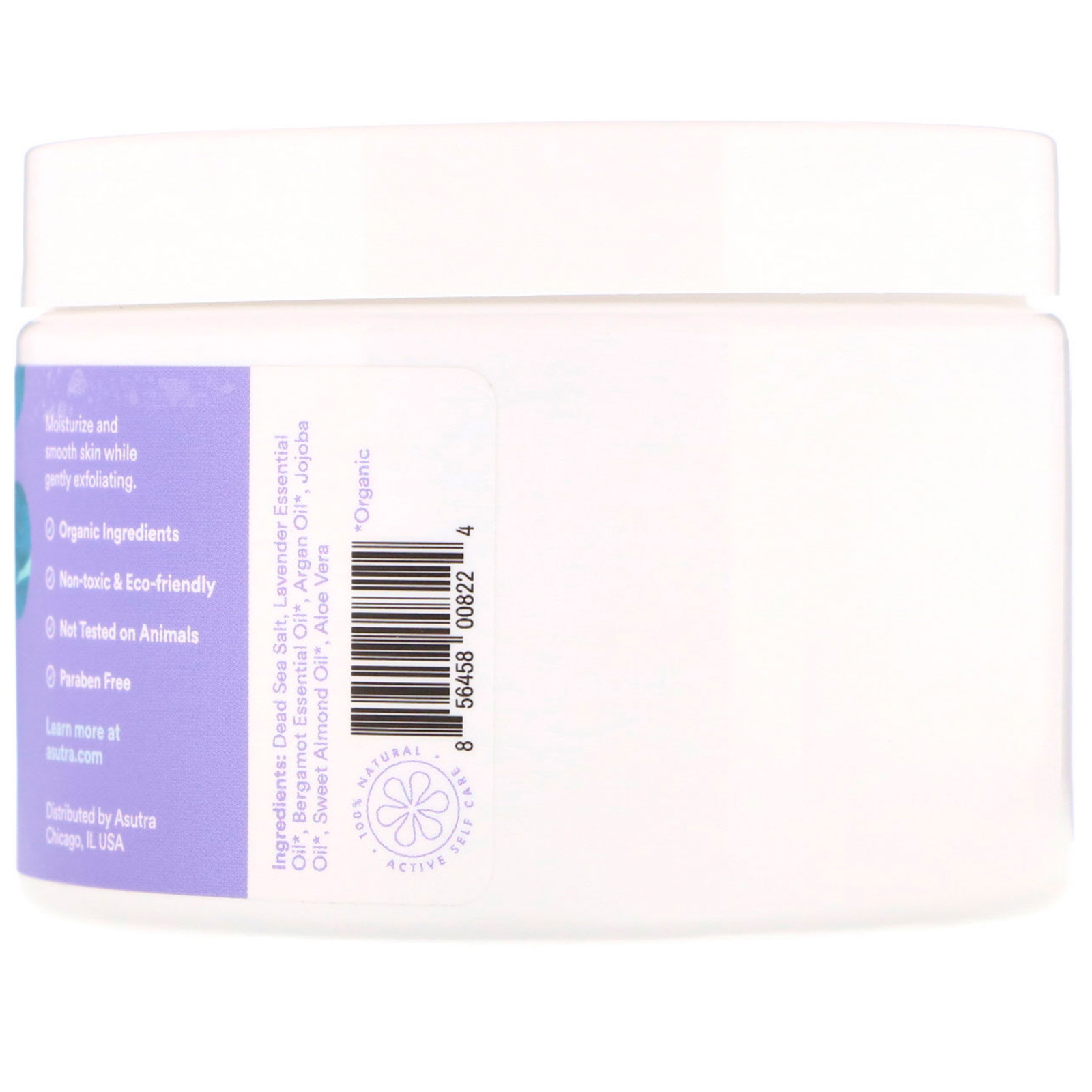 Comprar Asutra, Esfolie Ao Longo do Dia, Esfoliante Corporal, Lavanda Relaxante, 12 oz (350 g) - Imagem 2