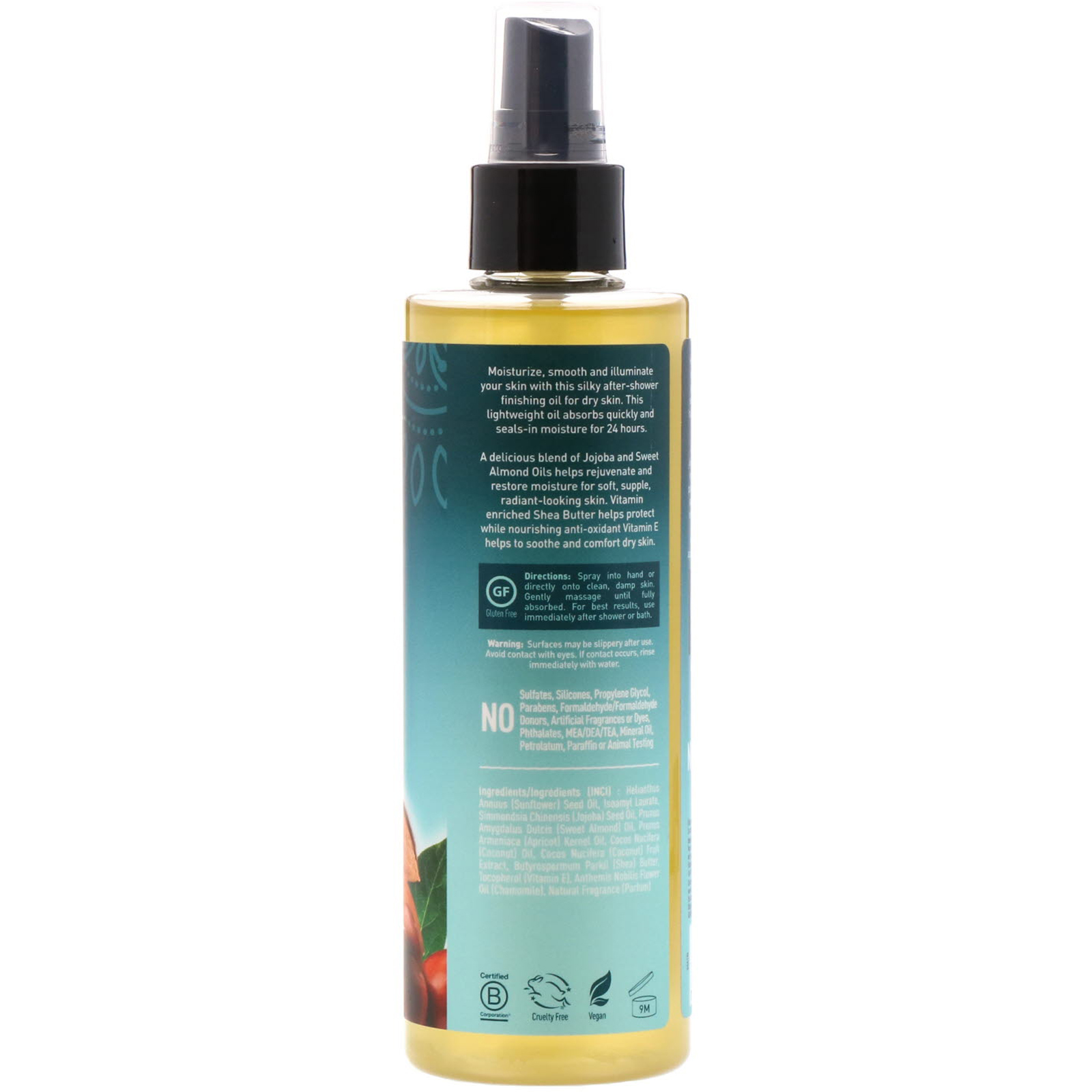 Comprar Desert Essence, Jojoba & Sweet Almond Body Oil Spray, 8.28 fl oz (245 ml) - Imagem 2