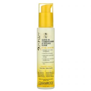 Comprar Giovanni, 2chic, Condicionador Sem Enxágue e Elixir Modelador Ultra-Revive, Abacaxi e Gengibre, 4 fl oz (118 ml)