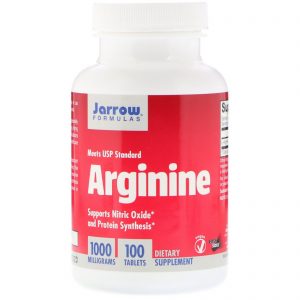 Comprar Jarrow Formulas, Arginina, 1000 mg, 100 Comprimidos