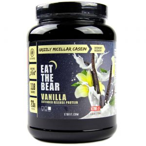 Comprar Eat The Bear Grizzly Casein, Baunilha - approx 23 servings
