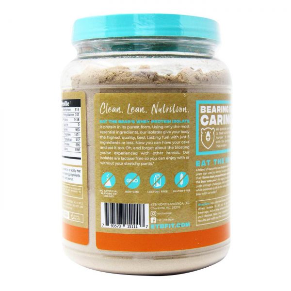 Comprar Eat The Bear, Isolate Whey, Manteiga de Amendoim e Chocolate - 31 Porções - Imagem 4