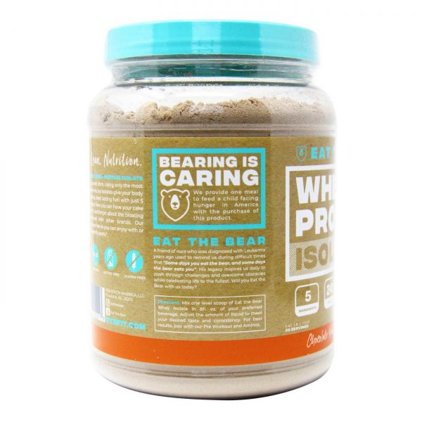 Comprar Eat The Bear, Isolate Whey, Manteiga de Amendoim e Chocolate - 31 Porções - Imagem 5