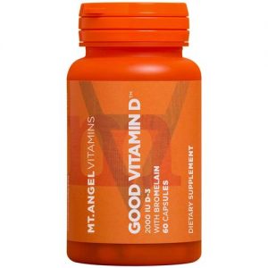 Comprar Mt Angel Vitamins Good Vitamina D - 2,000 IU - 60 Cápsulas