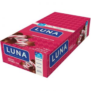 Comprar Luna Barras, Barra de Nutrição Integral para Mulheres - Hortelã-pimenta e Chocolate - 15 Barras