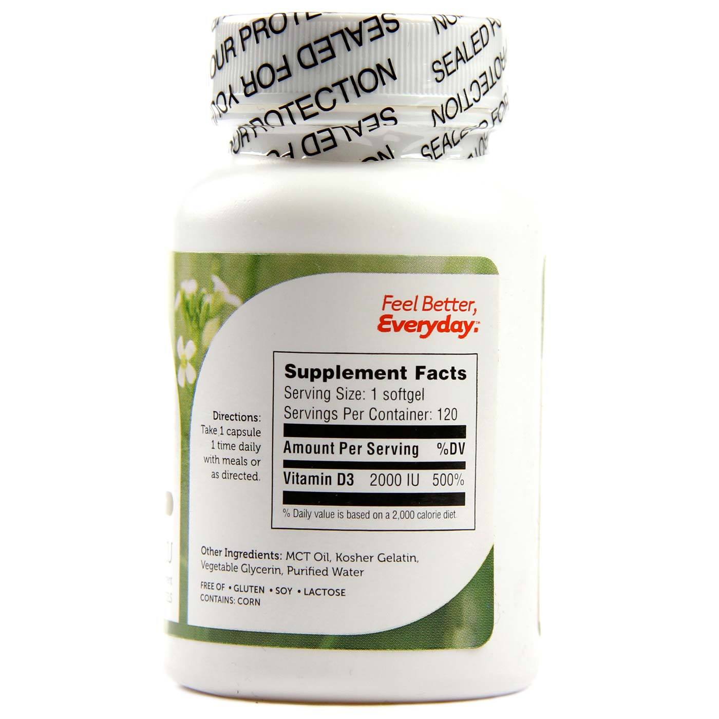 Comprar Vitamina D3 Fórmula Avançada 2.000 IU Zahler 120 Cápsulas em Gel - Imagem 2