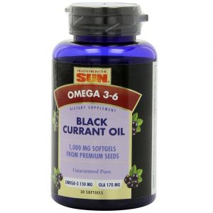 Comprar Health From the Sun, Óleo de Groselha Preta 1000 - 30 Cápsulas