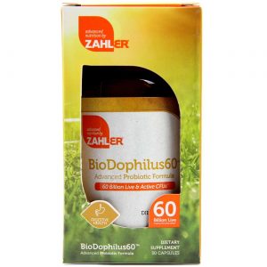 Comprar BioDophilus Probiótico 60 Bilhões Alta Potência Zahler 30 Cáps.