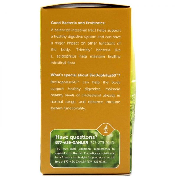 Comprar BioDophilus Probiótico 60 Bilhões Alta Potência Zahler 30 Cáps. - Imagem 4