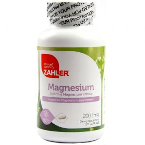 Comprar Zahlers, Magnésio 200 mg - 120 Cápsulas