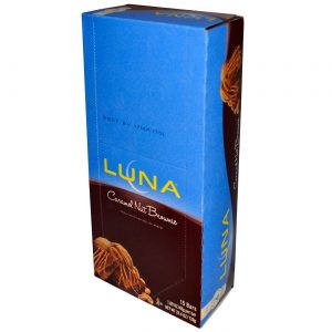 Comprar Luna Bars, Barras de Nutrição Integral Para Mulheres - Brownie de Caramelo e Nozes - 15 Barras