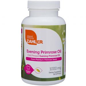 Comprar Evening Primrose Oil Óleo de Primola 1.000 mg Zahler 90 Cápsulas em Gel