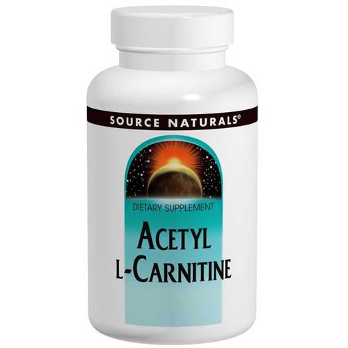 Comprar Source Naturals, Acetil L-Carnitina 250 mg - 90 Tabletes