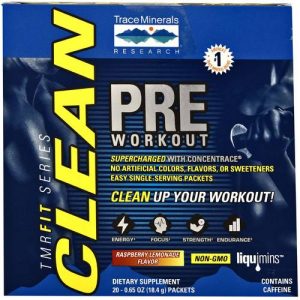 Comprar Trace Minerals Research TMRFIT Series Pré-Treino, Limonada de framboesa - 20 Packets