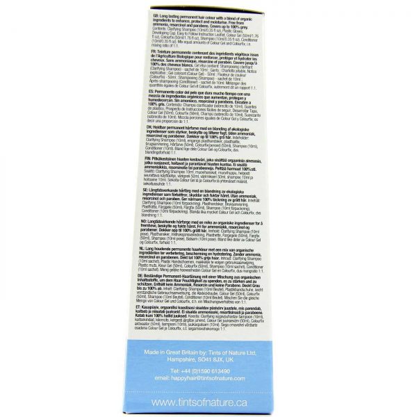 Comprar Tints of Nature, Tintura Permanente Para Cabelo, Castanho - 3N Natural Dark - 130 ml (4.4 fl oz) - Imagem 4