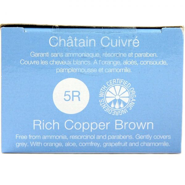Comprar Tints of Nature Permanent Color, Castanho - 5R Rich Copper - 4.4 fl oz - Imagem 5