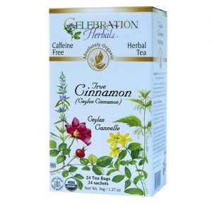 Comprar Celebration Herbals, Chá de Canela de Ceilão Orgânica - 24 Saquinhos de Chá