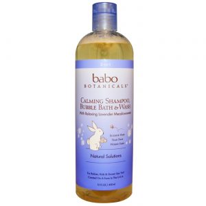 Comprar Babo Botanicals Bebê Xampu Bubble Bath and Wash, Lavanda - Calming - 15 oz