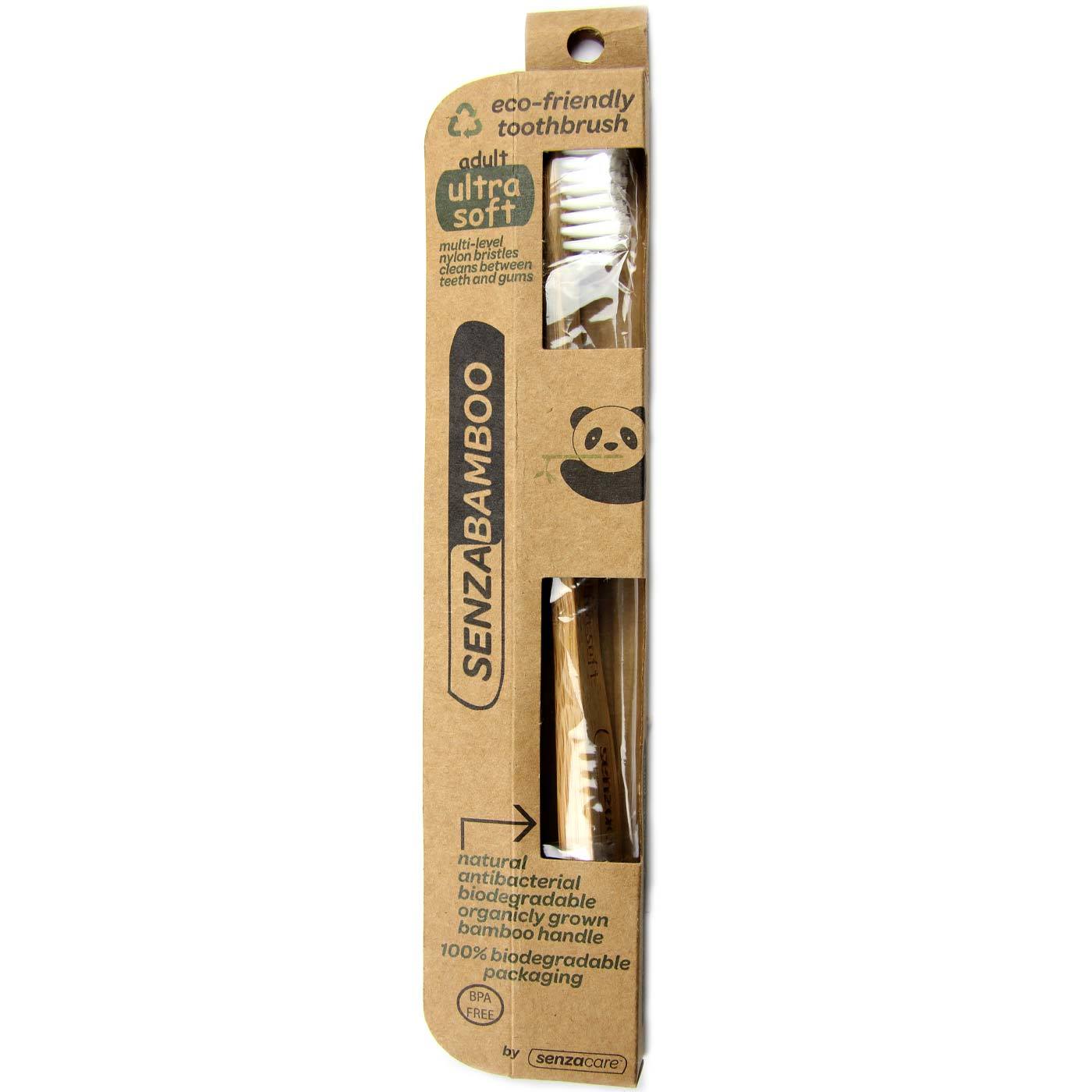 Comprar Senzacare, Escova de Dentes de Bambu Ultra Soft Adulto - 1 Unidade