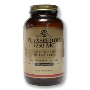 Comprar Solgar, Óleo de Linhaça 1250 mg - 100 Cápsulas