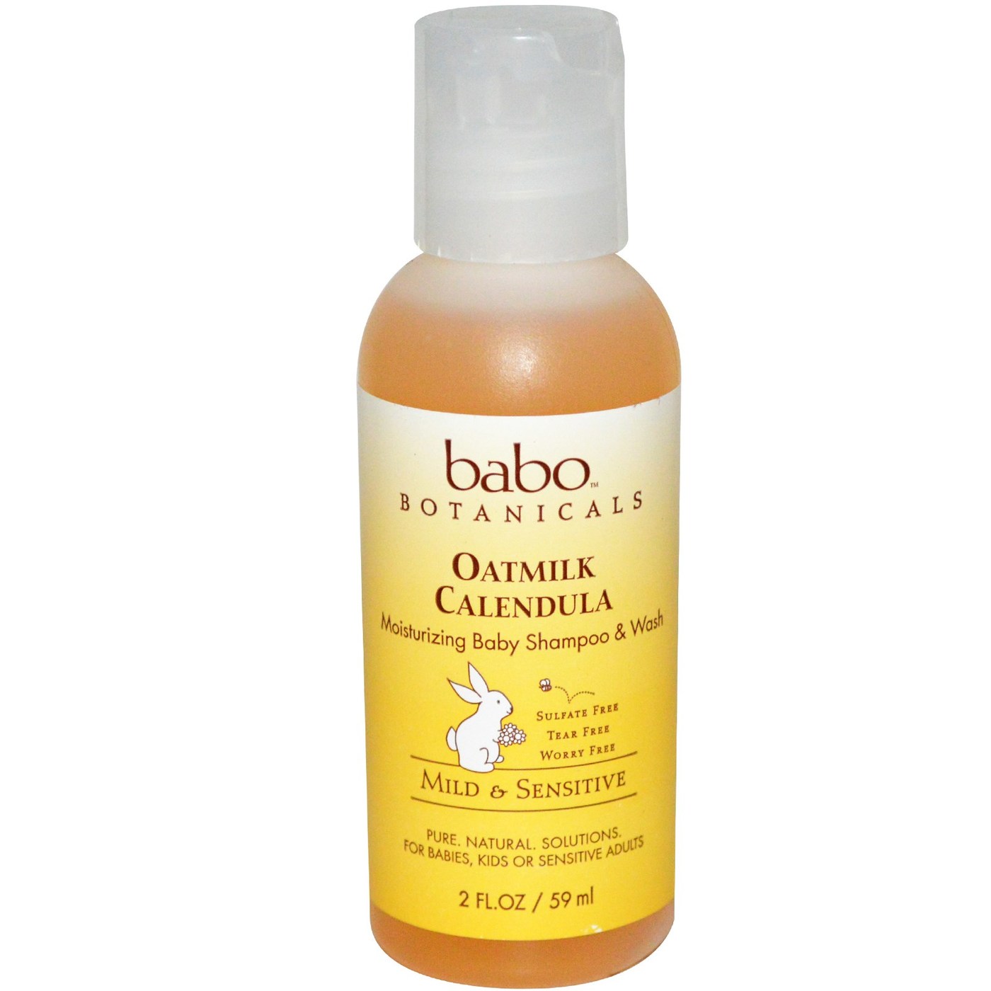 Comprar Babo Botanicals Bebê Xampu & Wash , Calêndula - Moisturizing - 2 oz