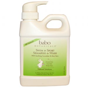 Comprar Babo Botanicals Bebê Xampu and Wash, Pepino - Swim and Sport - 16 oz