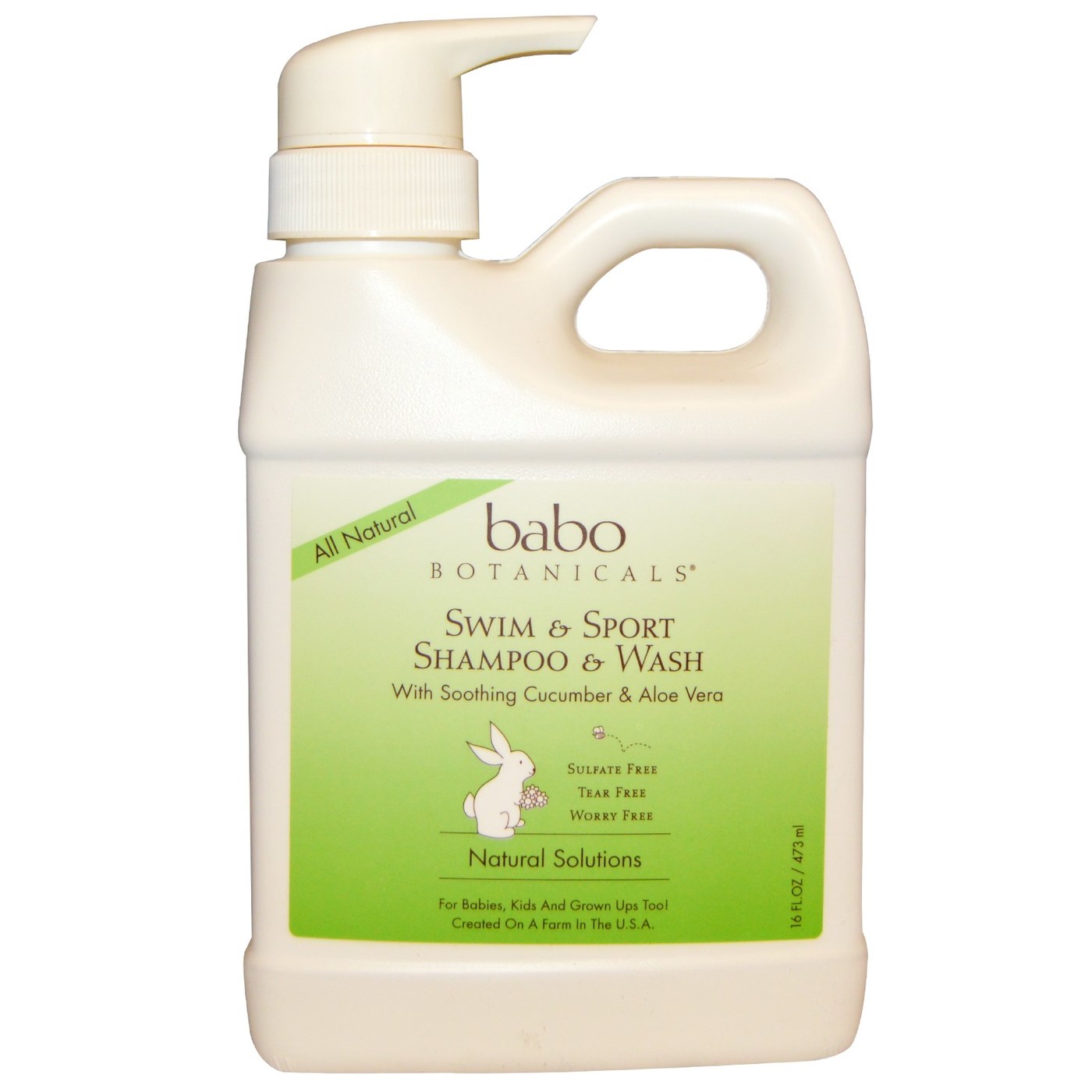 Comprar Babo Botanicals Bebê Xampu and Wash, Pepino - Swim and Sport - 16 oz