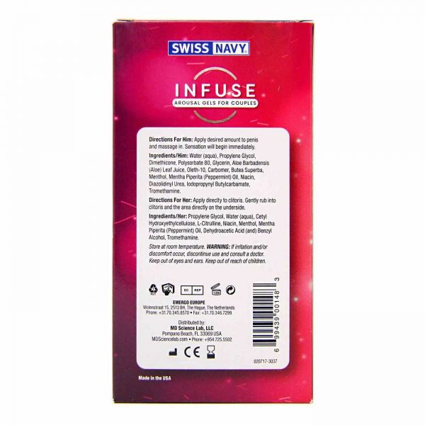 Comprar Swiss Navy Infuse - 25 + 25 ml - Imagem 4